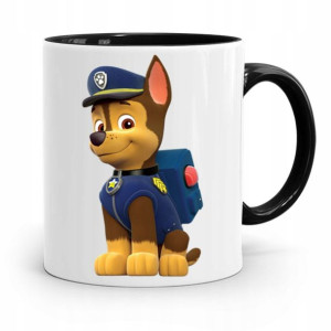 Kubek Czarny Dla Syna Córki Dziecka Psi Patrol
