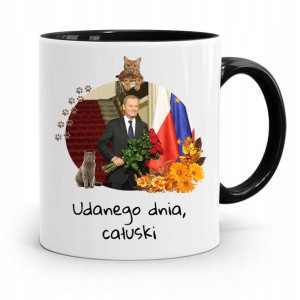 Kubek Czarny Donald Tusk Po Platforma Prezent