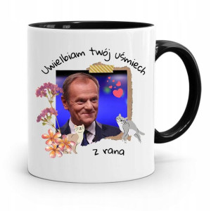 Kubek Czarny Donald Tusk Po Platforma Prezent