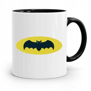 Kubek Czarny Dzień Dziecka Dla Córki Syna Batman