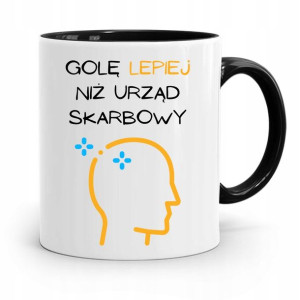 Kubek Czarny Fryzjera Gole Lepiej Niż Urząd