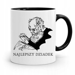 Kubek Czarny Na Dzień Dziadka Najlepszy Dziadek