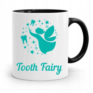 Kubek Czarny Prezent Dentysty Tooth Fairy Dentist
