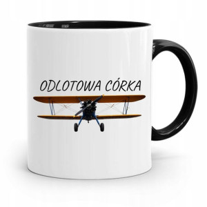 Kubek Czarny Prezent Dla Córki Odlotowa Córka