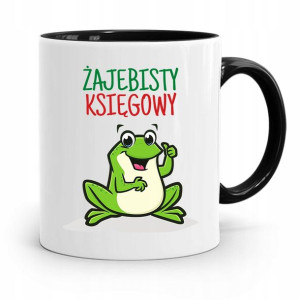 Kubek Czarny Prezent Dla Księgowej Księgowego