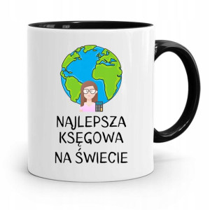 Kubek Czarny Prezent Dla Księgowej Księgowego