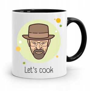 Kubek Czarny Prezent Dla Kucharza Let's Cook