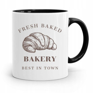 Kubek Czarny Prezent Dla Piekarza Bakery