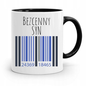 Kubek Czarny Prezent Dla Syna Dziecka Bezcenny Syn