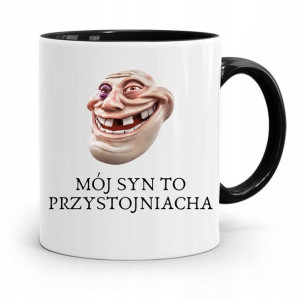 Kubek Czarny Prezent Dla Syna Syn Przystojniacha