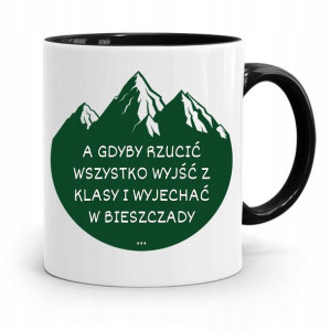 Kubek Czarny Prezent Dzień Nauczyciela Widzę Jak