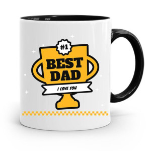 Kubek Czarny Prezent Na Dzień Ojca Best Dad
