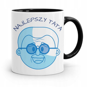 Kubek Czarny Prezent Na Dzień Ojca Najlepszy Tata