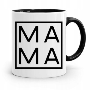 Kubek Czarny Prezent Uodzinowy Dla Mamy Matki Mama
