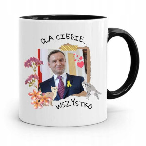 Kubek Czarny Prezydenta Andrzej Duda Dla Ciebie