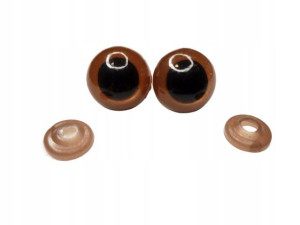 Oczy Do Maskotek Safety Eyes Złote 20mm A9/b23/c23