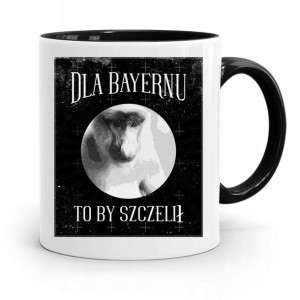 Kubek Czarny Śmieszny Zabawny Dla Bayernu