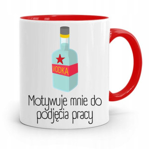 Kubek Czerwony Budowlańca Majstra Fachowca Prezent