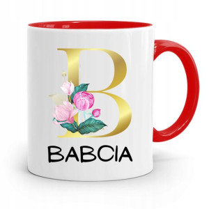 Kubek Czerwony Dla Babci Babcia