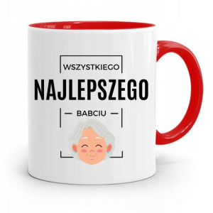 Kubek Czerwony Dla Babci Wszystkiego Najlepszego
