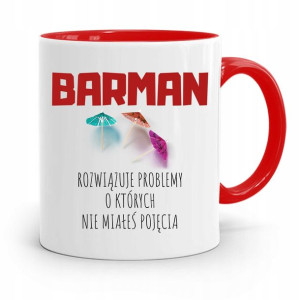 Kubek Czerwony Dla Barmana Rozwiązuje Problemy