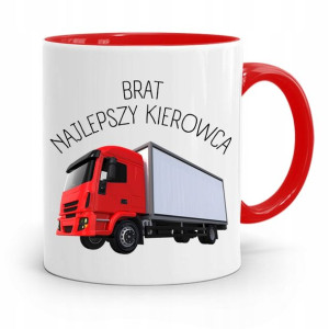 Kubek Czerwony Dla Brata Brat Najlepszy Kierowca