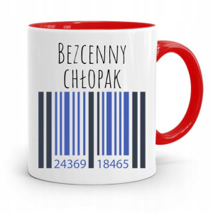 Kubek Czerwony Dla Chłopaka Bezcenny Chłopak