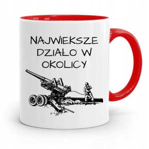 Kubek Czerwony Dla Chłopaka Największe Działo