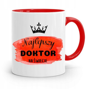 Kubek Czerwony Dla Doktora Najlepszy Doktor