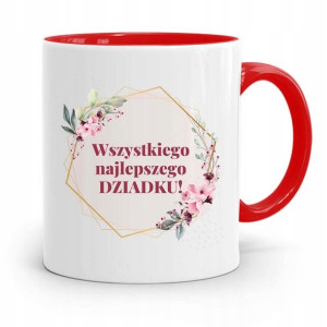 Kubek Czerwony Dla Dziadka Wszystkiego Najlepszego