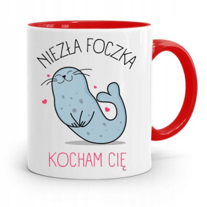 Kubek Czerwony Dla Dziewczyny Niezła Foczka