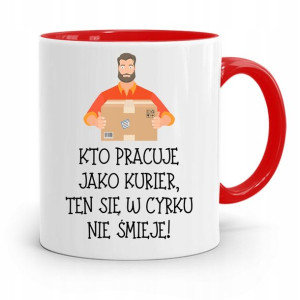 Kubek Czerwony Dla Kuriera W Cyrku Się Nie Śmieje