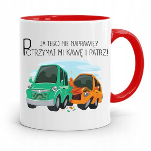 Kubek Czerwony Dla Mechanika Ja Tego Nie Naprawię?