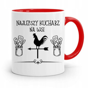 Kubek Czerwony Dla Najlepszego Kucharza Kucharki