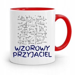 Kubek Czerwony Dla Przyjaciela Wzorowy Przyjaciel