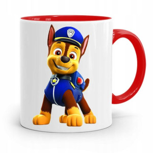 Kubek Czerwony Dla Syna Córki Dziecka Psi Patrol