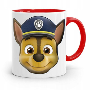 Kubek Czerwony Dla Syna Córki Dziecka Psi Patrol