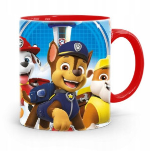 Kubek Czerwony Dla Syna Córki Dziecka Psi Patrol