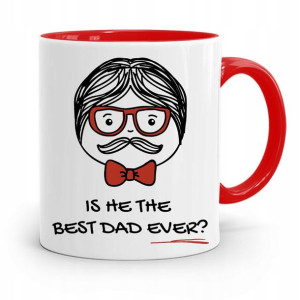 Kubek Czerwony Dla Taty Ojca Best Dad Ever?