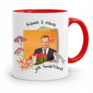 Kubek Czerwony Donald Tusk Po Platforma Prezent