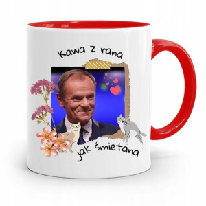 Kubek Czerwony Donald Tusk Po Platforma Prezent