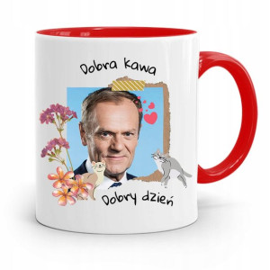 Kubek Czerwony Donald Tusk Po Platforma Prezent