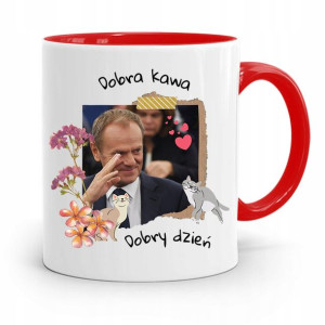 Kubek Czerwony Donald Tusk Po Platforma Prezent