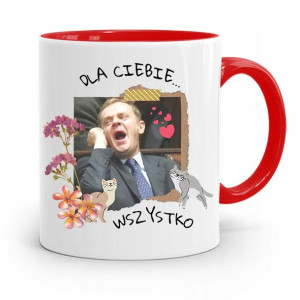 Kubek Czerwony Donald Tusk Po Platforma Prezent