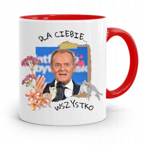 Kubek Czerwony Donald Tusk Po Platforma Prezent