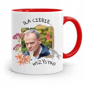 Kubek Czerwony Donald Tusk Po Platforma Prezent