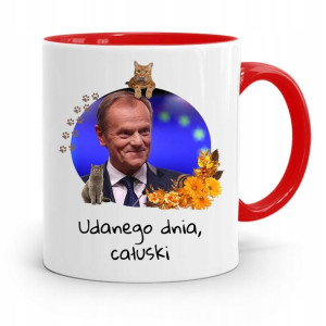Kubek Czerwony Donald Tusk Po Platforma Prezent