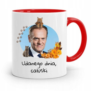 Kubek Czerwony Donald Tusk Po Platforma Prezent
