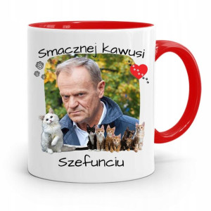Kubek Czerwony Donald Tusk Po Platforma Prezent