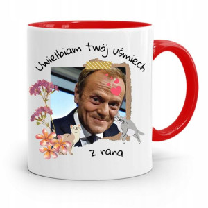 Kubek Czerwony Donald Tusk Po Platforma Prezent